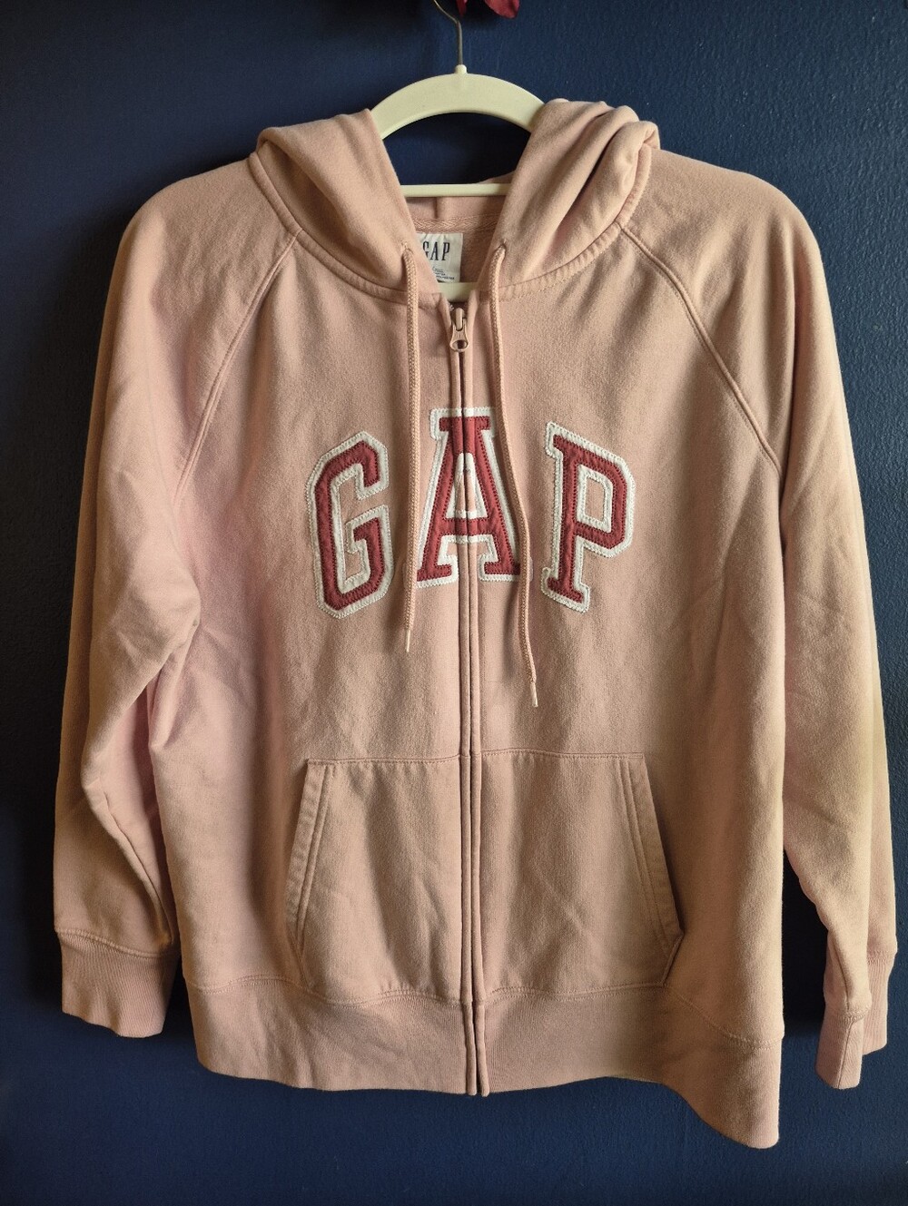 GAP Pink Zip-Up Hoodie Jacket